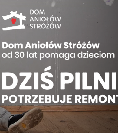 Dom Aniołów Stróżów pilnie potrzebuje remontu