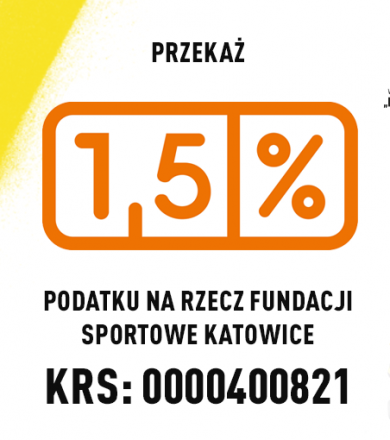 PRZEKAŻ 1,5% PODATKU NA AKADEMIĘ MŁODA GIEKSA