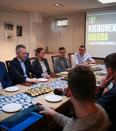 Kierunek GieKSa. Briefing prasowy GKS-u Katowice