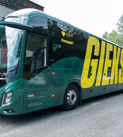 Autokar GieKSy w naszych barwach!
