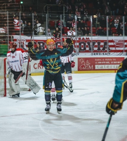 Patryk Wronka po czwartym meczu Cracovia - GKS [WIDEO]